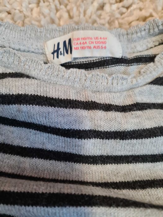 4-6г. H&M Рокли тънко плетиво-зимни