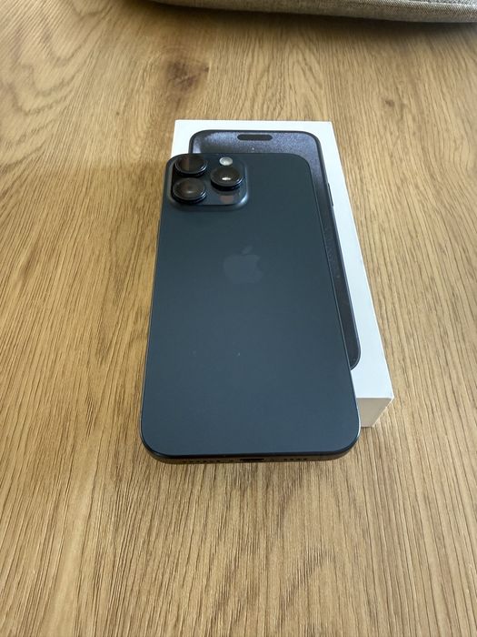 iPhone 15 Pro Max Blue 100% Battery