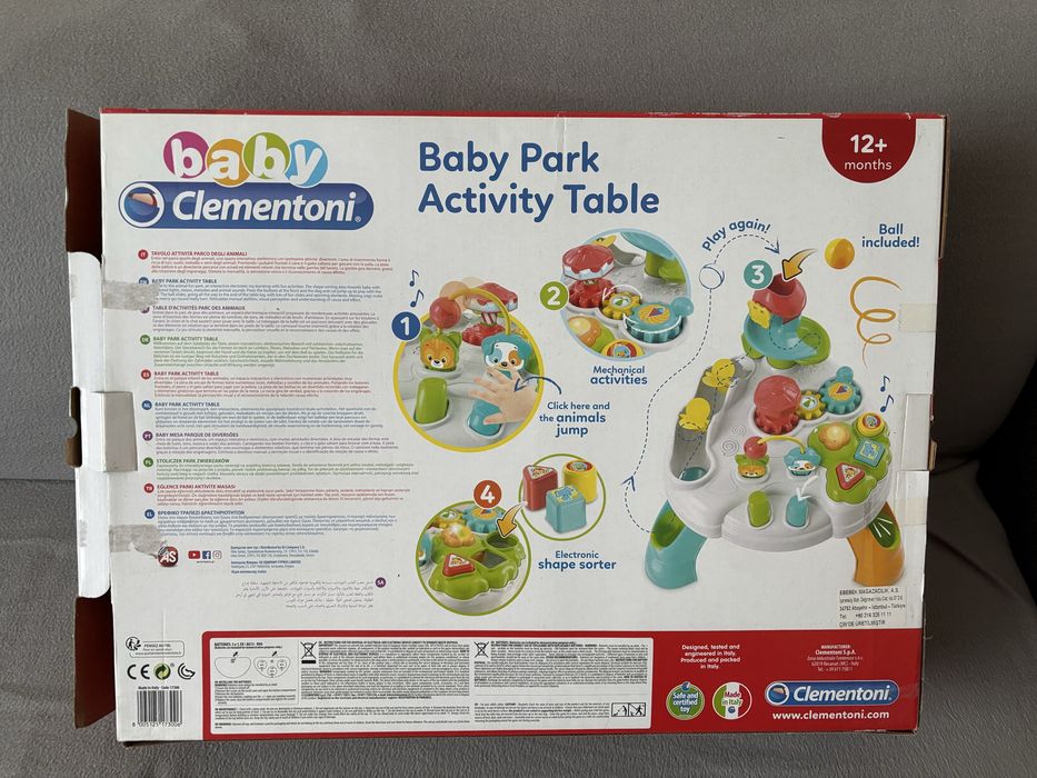 Маса за игра Baby Clementoni 12 м+