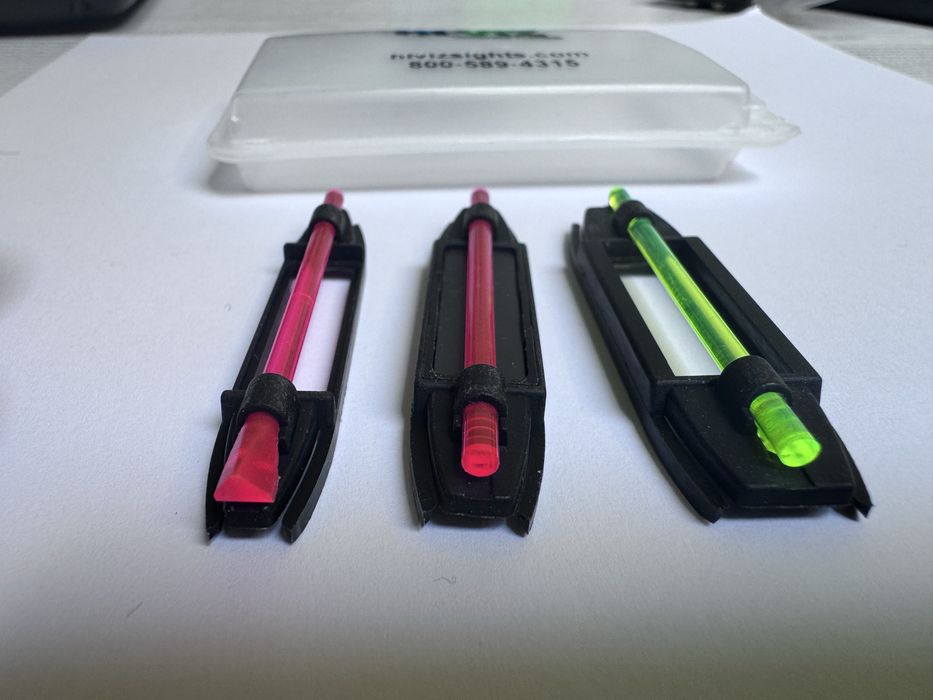 Set cătări fibra Hi-Vis pentru lisă