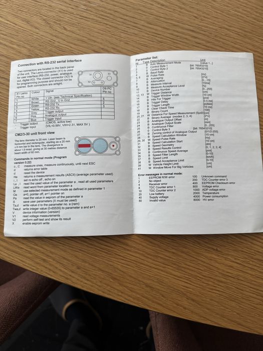 Дистанционен сензор за контрол на трафика