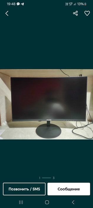 Monitor 24 75hz ideal xolati