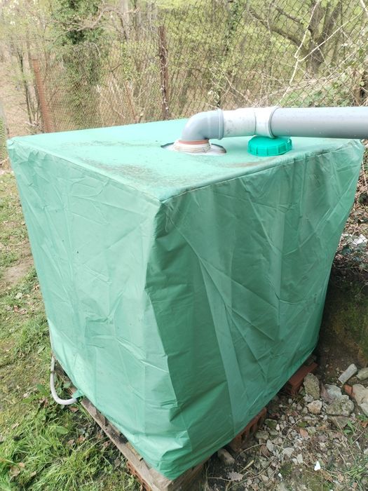 Покривало за пластмасов варел/IBC контейнер 1 тон.