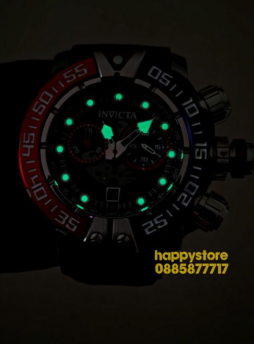 INVICTA Foxhound silver 57 mm, Инвикта нов ръчен часовник