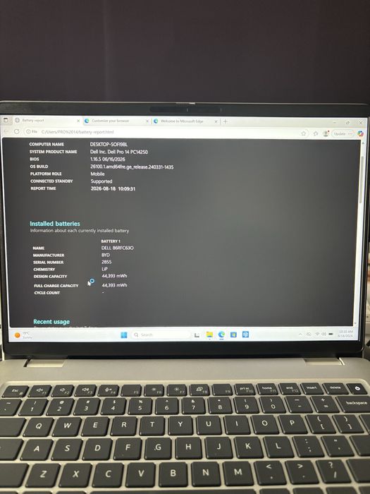 Vand Laptop Dell Pro 14 Ultra 5 2nd gen, 16 ram DDR5, 512gb