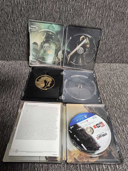 Mortal Kombat 11, Dying Light 2, Final Fantasy 7 Remake Steelbook PS4