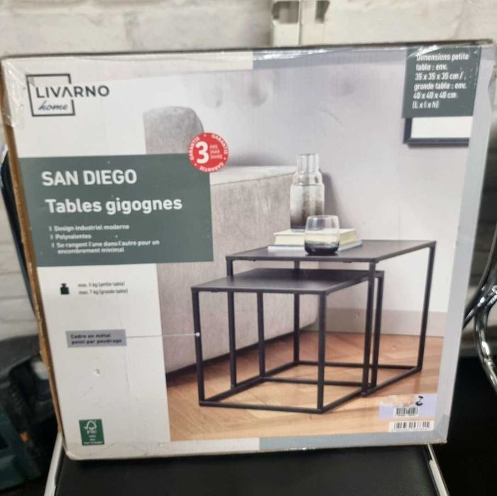 Комплект помощни масички Livarno Home San Diego 373579 – нови