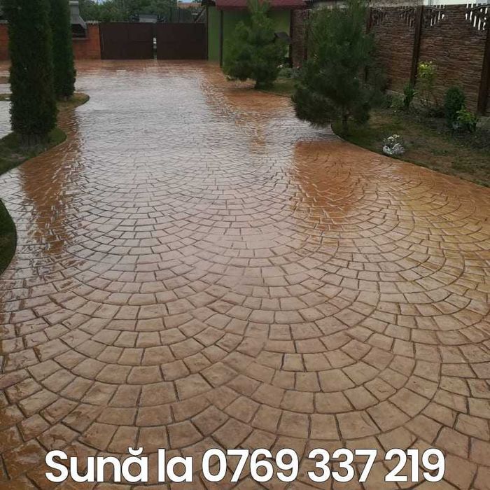 Beton amprentat Craiova, Bailesti, Calafat, Filiasi, Dabuleni, Bechet