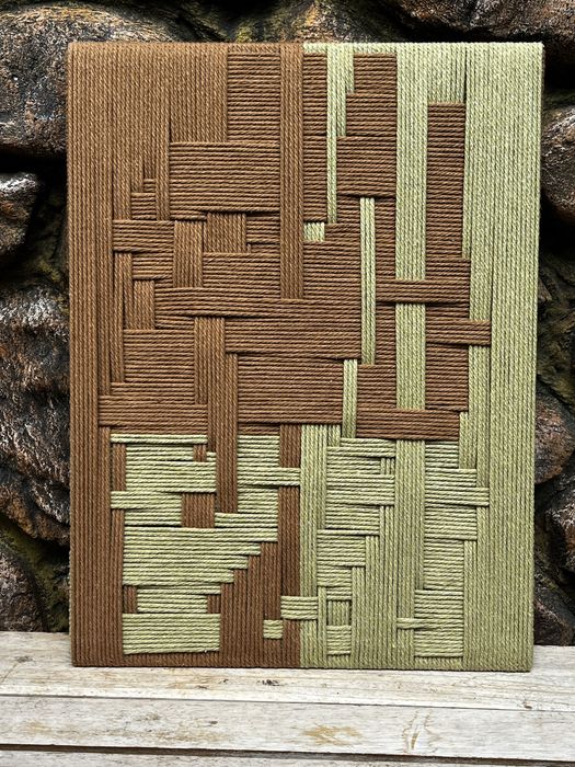 “Tablou” cu tehnica tesutulu 30cm/40cm