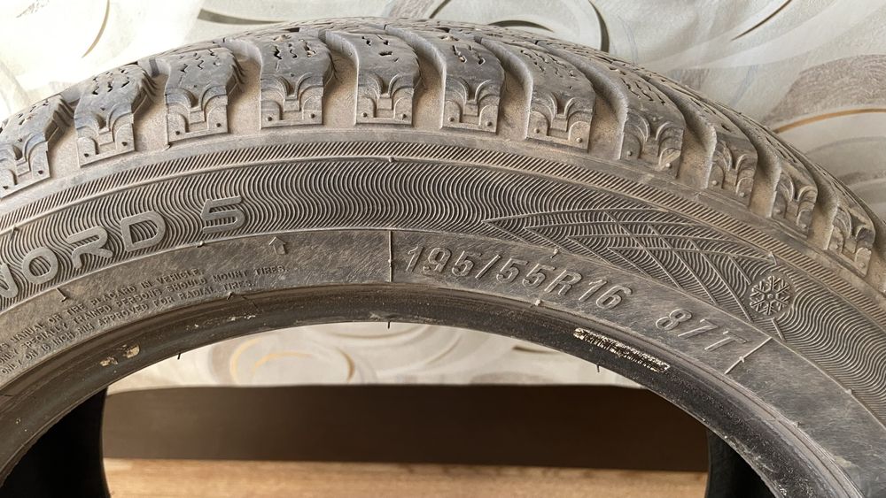 зимние шины 195/55/R16
