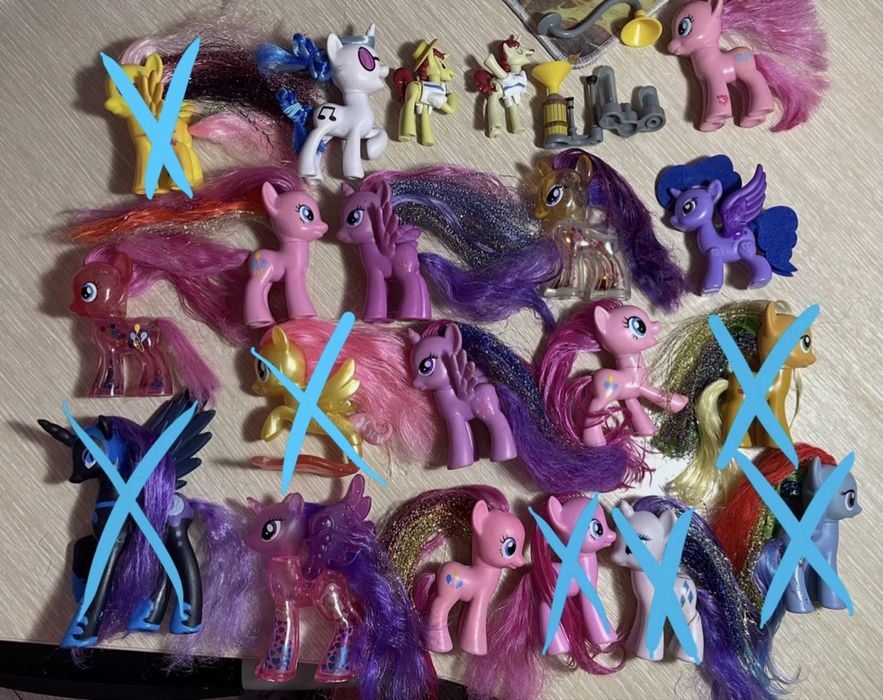 Пони и фигурки (my little pony) (mlp g4 и g4.5)