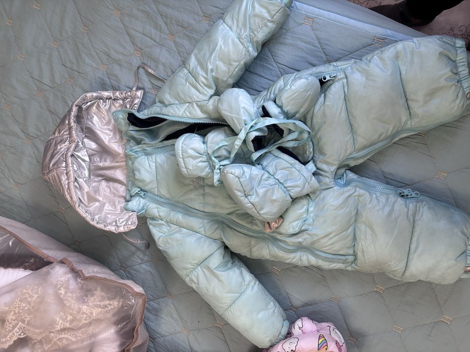 Детский кокон конверт