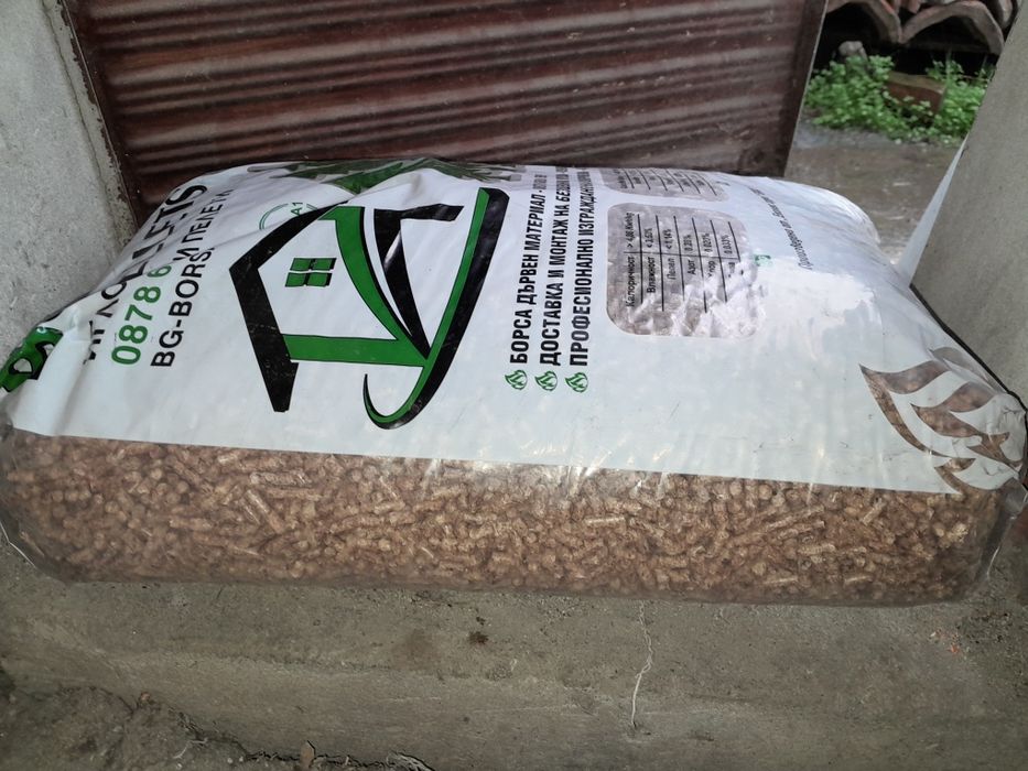 Пелети дървестни/слънчогледови