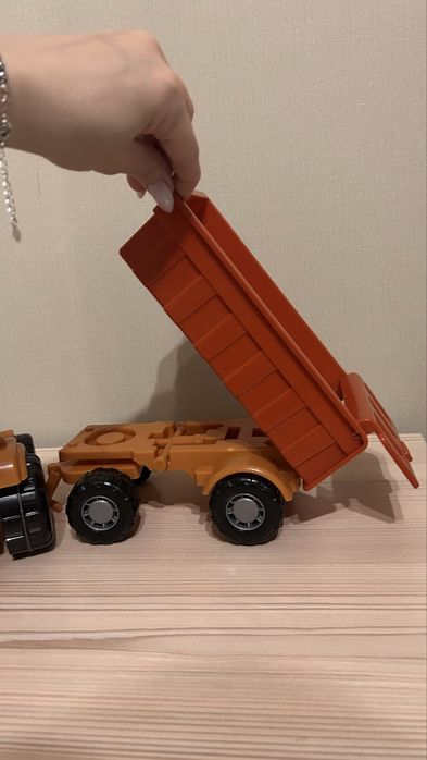 Большой трактор Полесье с прицепом