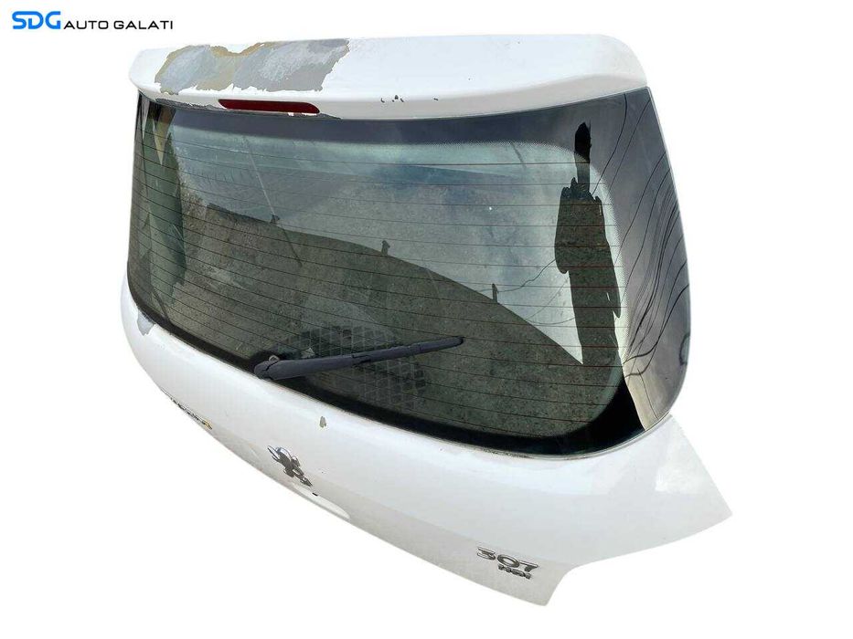 Haion Hayon Portbagaj cu Luneta Geam Sticla Peugeot 307 Scurt Hatchback 2001 - 2007 [LC2898]