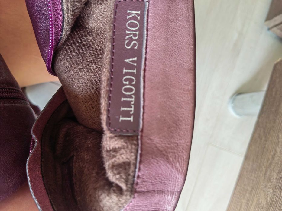 Дамски ботуши от естествена кожа