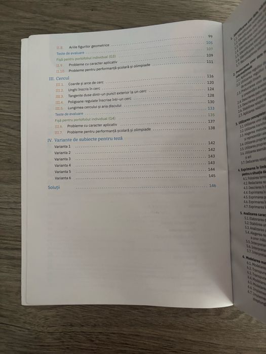 Carte de Matematică