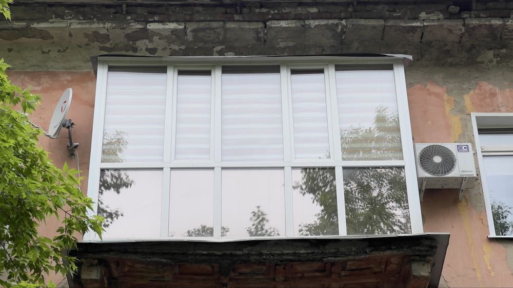 Тонировка окон, зданий