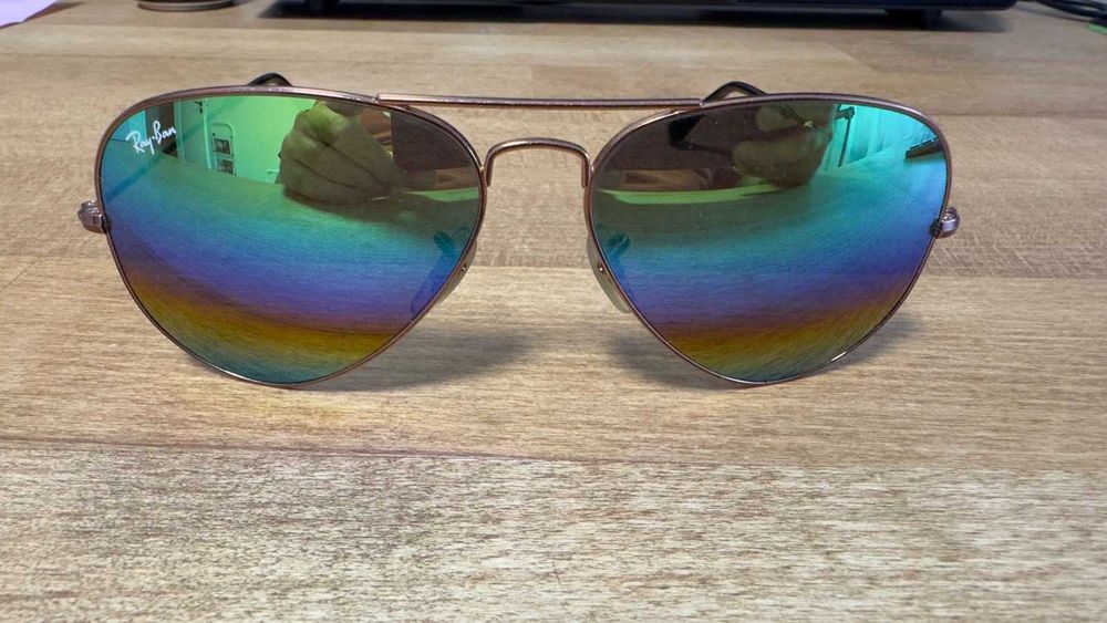 Мъжки слънчеви очила Ray-Ban Aviator Large Metal