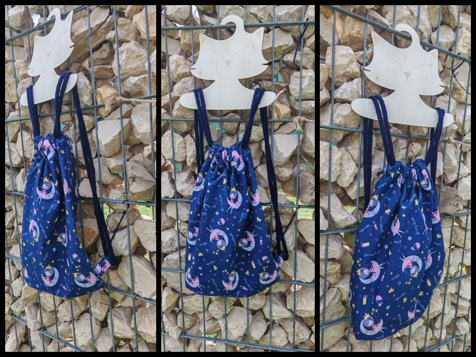 Săculeți grădiniță personalizați cu nume | Handmade