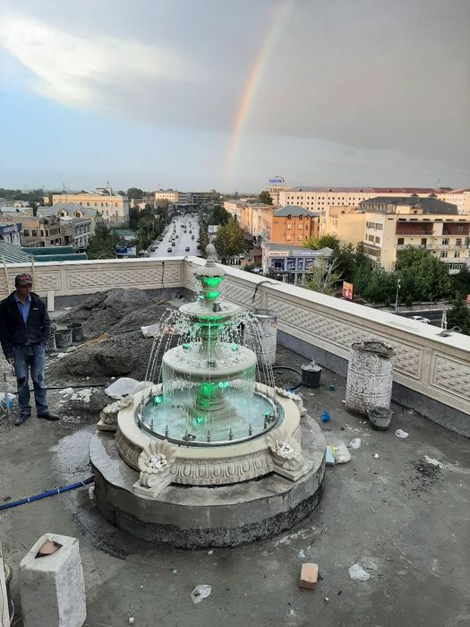 Фонтаны из искусственный камина