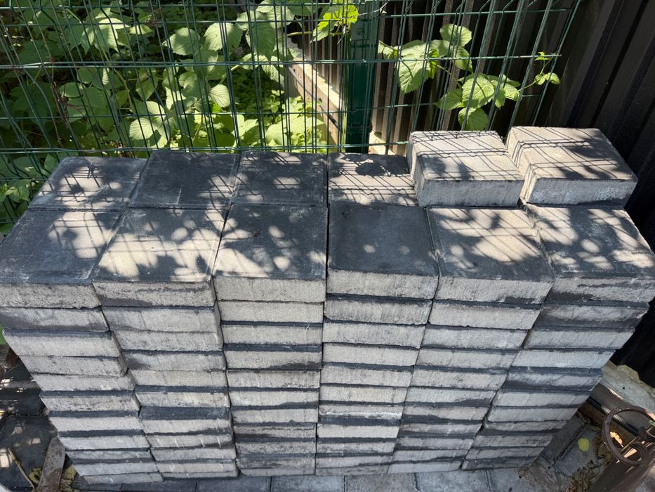 кирпичи толстые, цвет графит