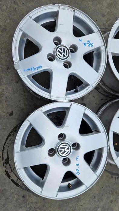 Set jante aliaj r14 vw polo 6n 6x0601025