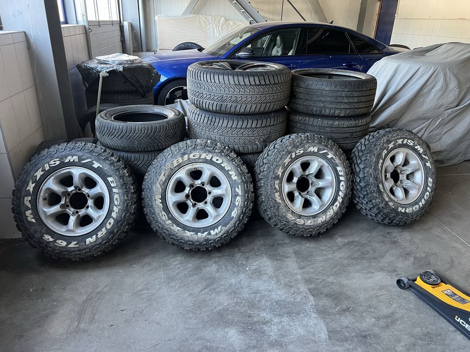 Maxxis Bighorn LT235/75R15 + джанти 15” – ТОП състояние