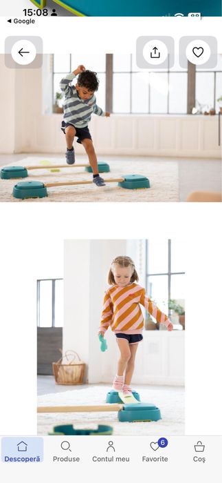 vand domyos kit exercitii babygym 2-6 ani