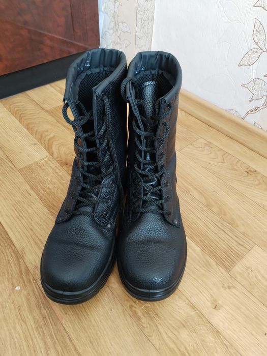 Кожаные берцы летние и зимние