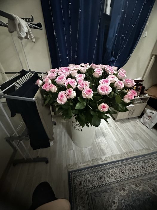 Свежие цветы высокие