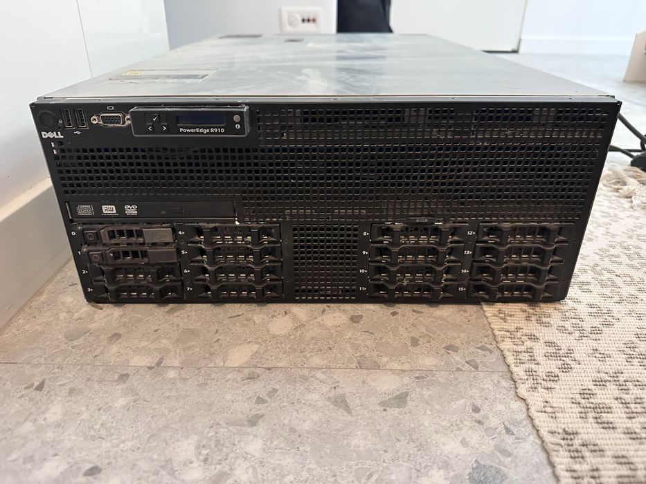 Server Dell Poweredge R910 4x CPU