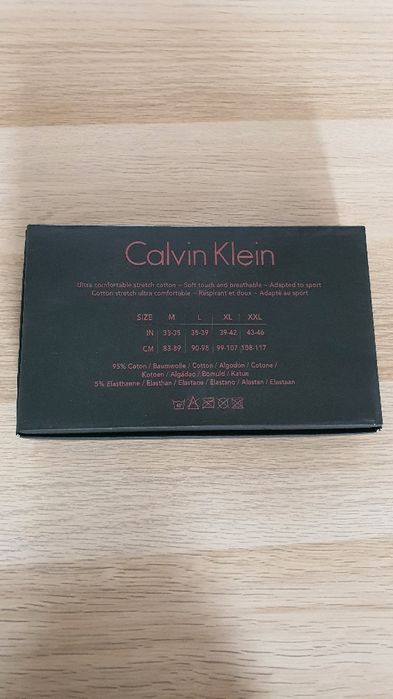 Set 3 boxeri Calvin Klein mărimea L la cutie