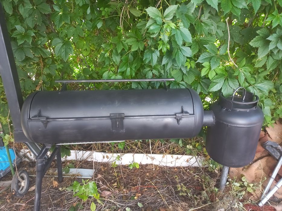 Мангал 3 в одном. Коптильня