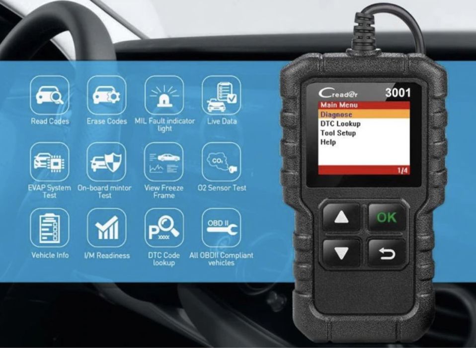 Професионална автодиагностика LAUNCH 3001