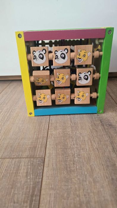 Монтесори дървен куб