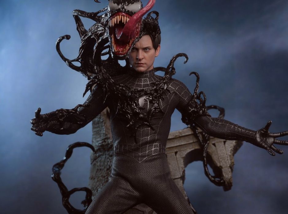 Hot Toys Spider-Man 3  (Black Suit) Deluxe 1/6th