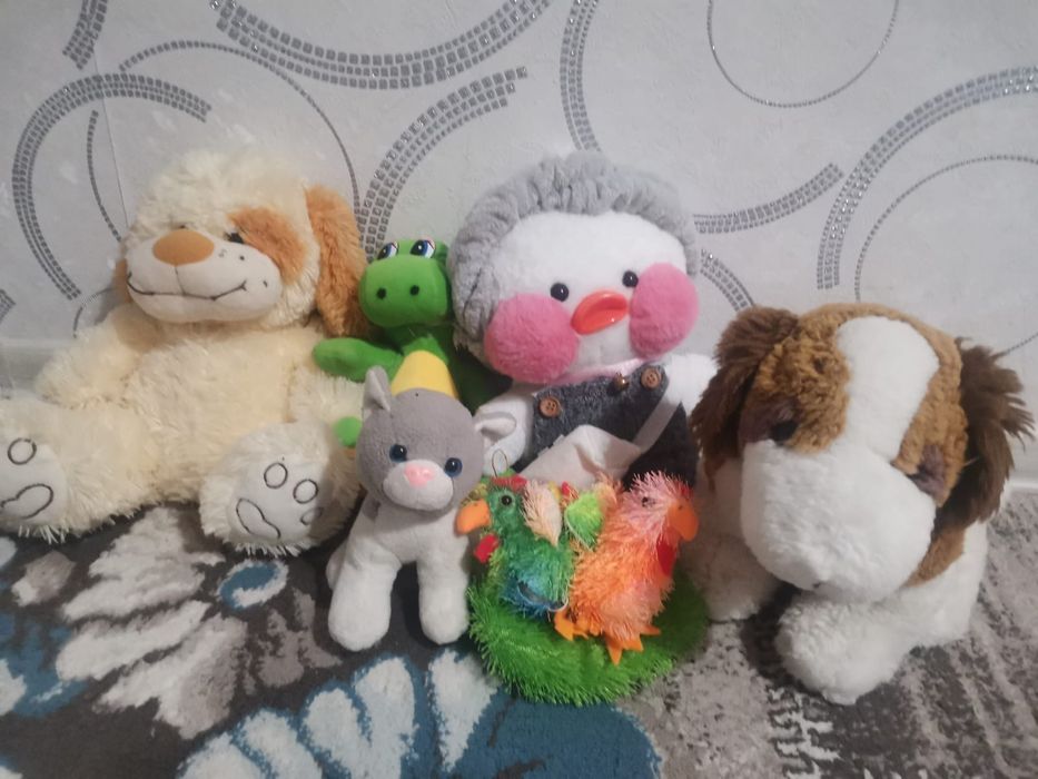 Мягкие игрушки..
