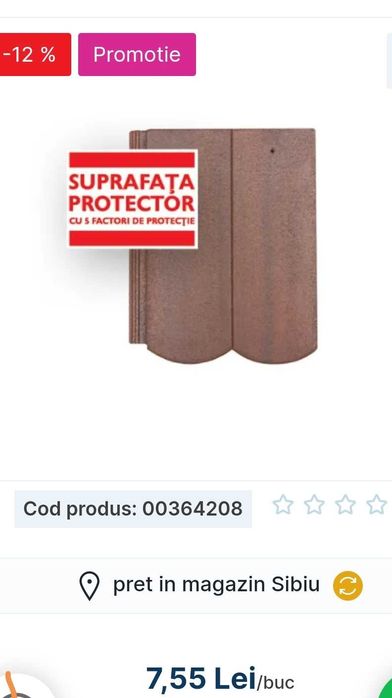 Țiglă bramac reviva antic