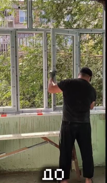 Пластиковые окна двери, витражи, перегородки , балконы.