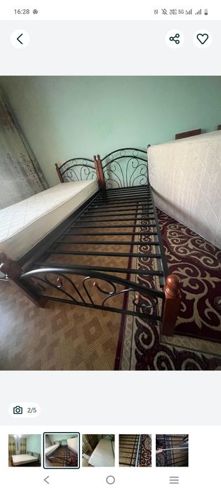 Кровать 200х120.200х90 4шт