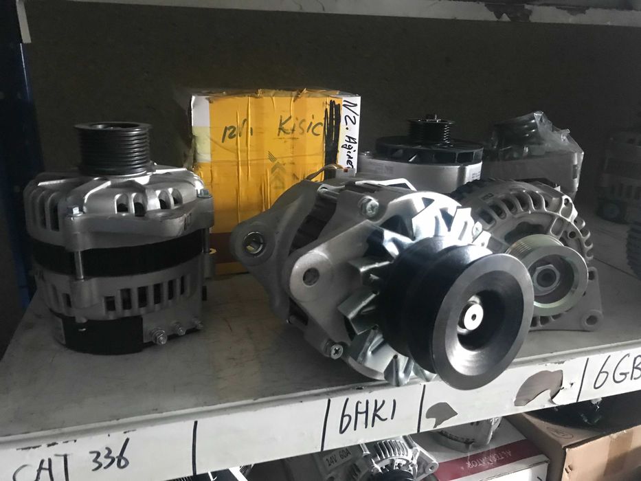 Генератор и стартер для спецтехники