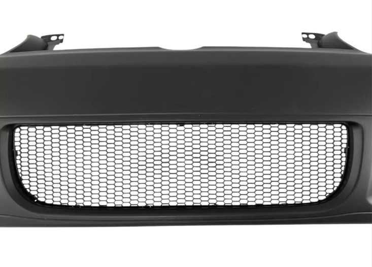 Предна тунинг броня за Golf 4 - R32 с пластмасови мрежи - На склад