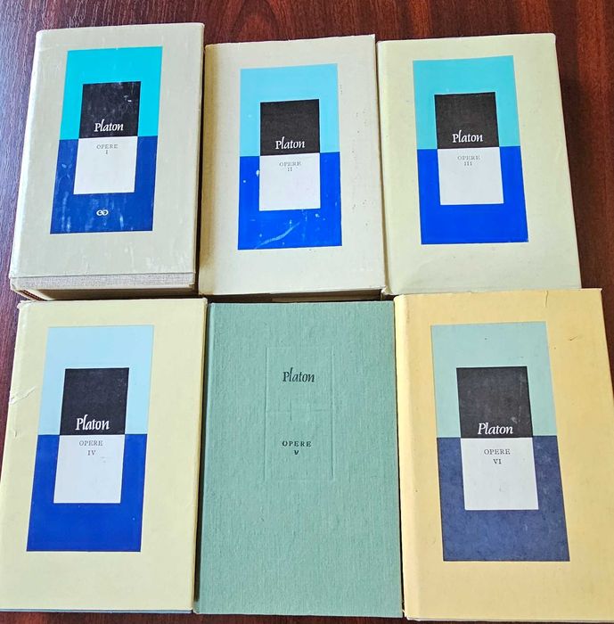 Opere Platon, volumele 1-6 (Editura Științifică și Enciclopedică)