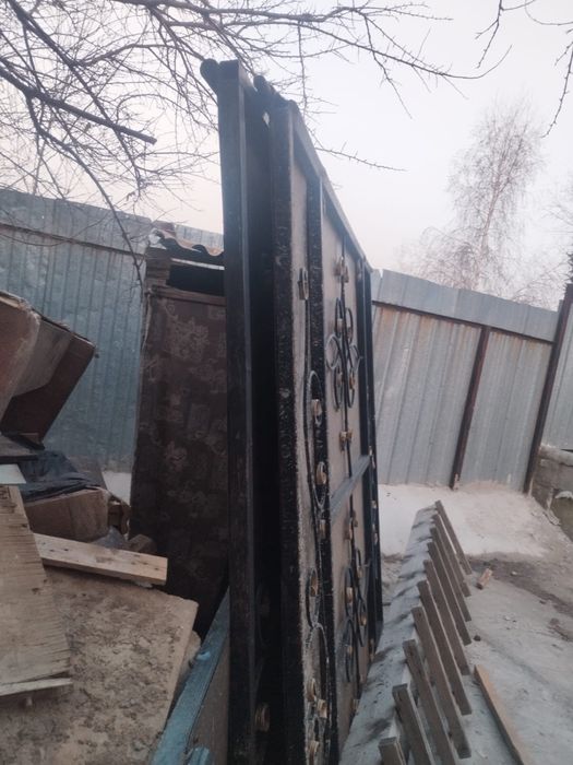 ворота с калиткой