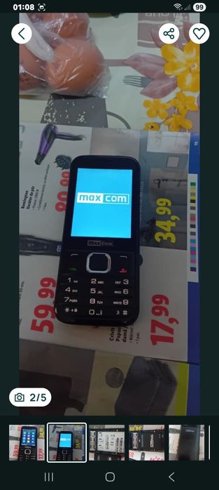 Maxcom dual SIM neverloched