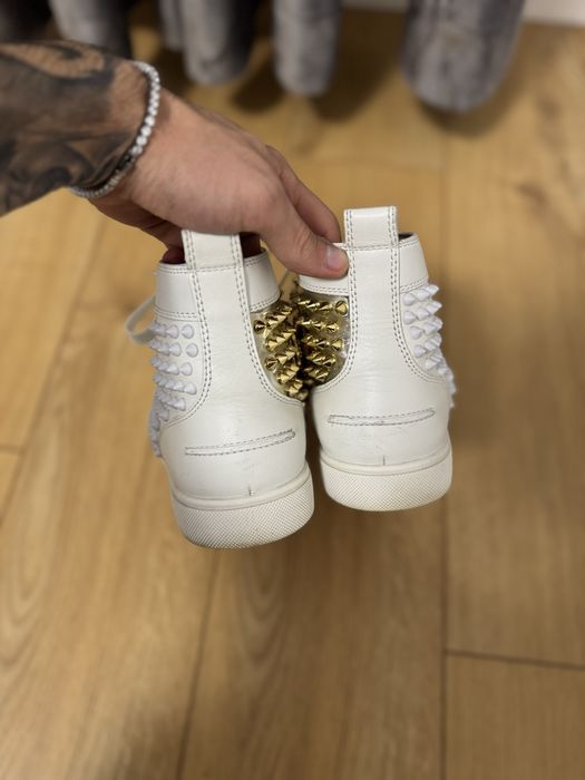 Louboutin high white