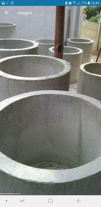 Tuburi din beton pt fantani fose