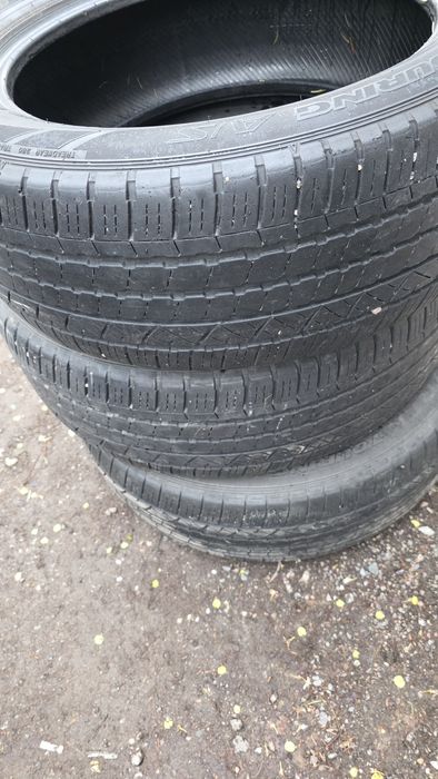 Шины б/у Dunlop 235/55r19 - 3шт.