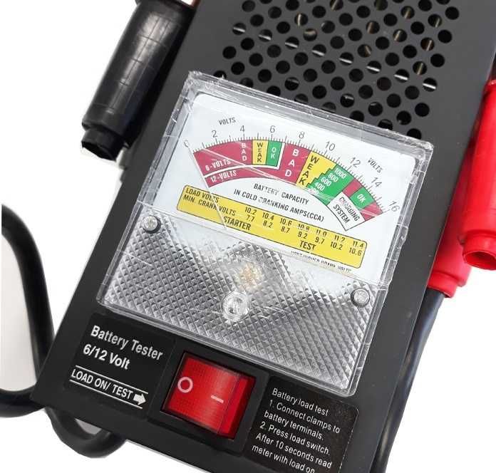 Тестер за акумулатор / Товарна вилка – 6-12V